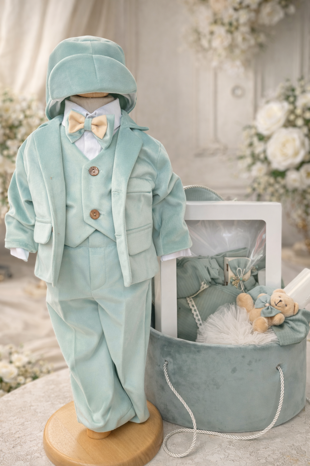 Trusou de botez Blu