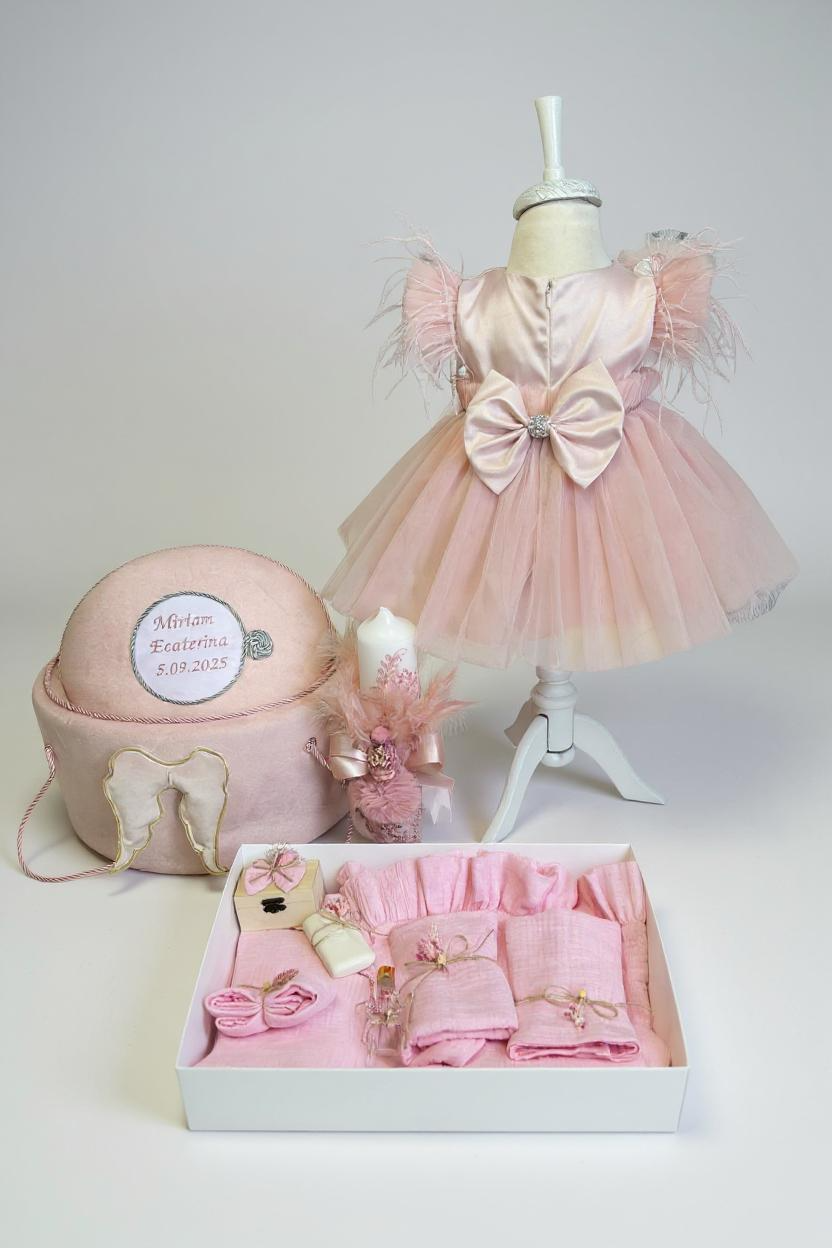 Trusou de botez Pink One