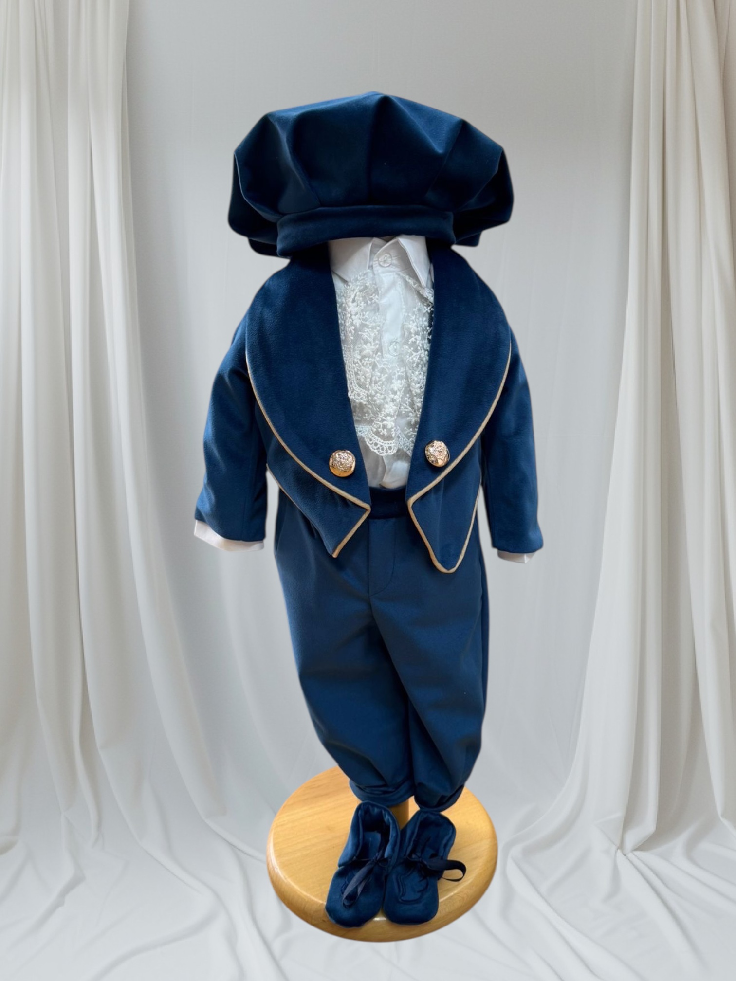 Costum de botez Blue Valentine