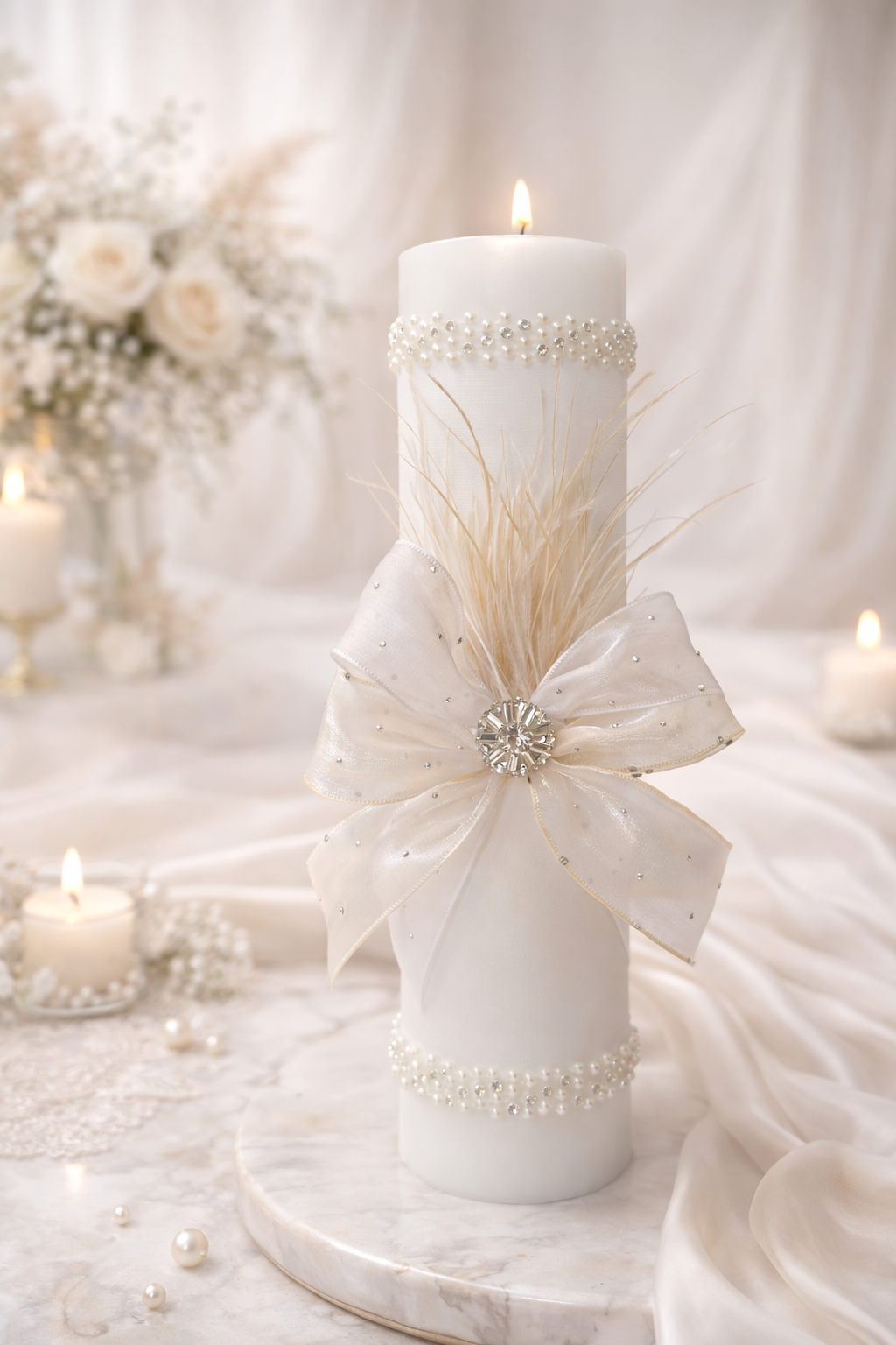 trusou complet si Lumanare Neige - imagine 2