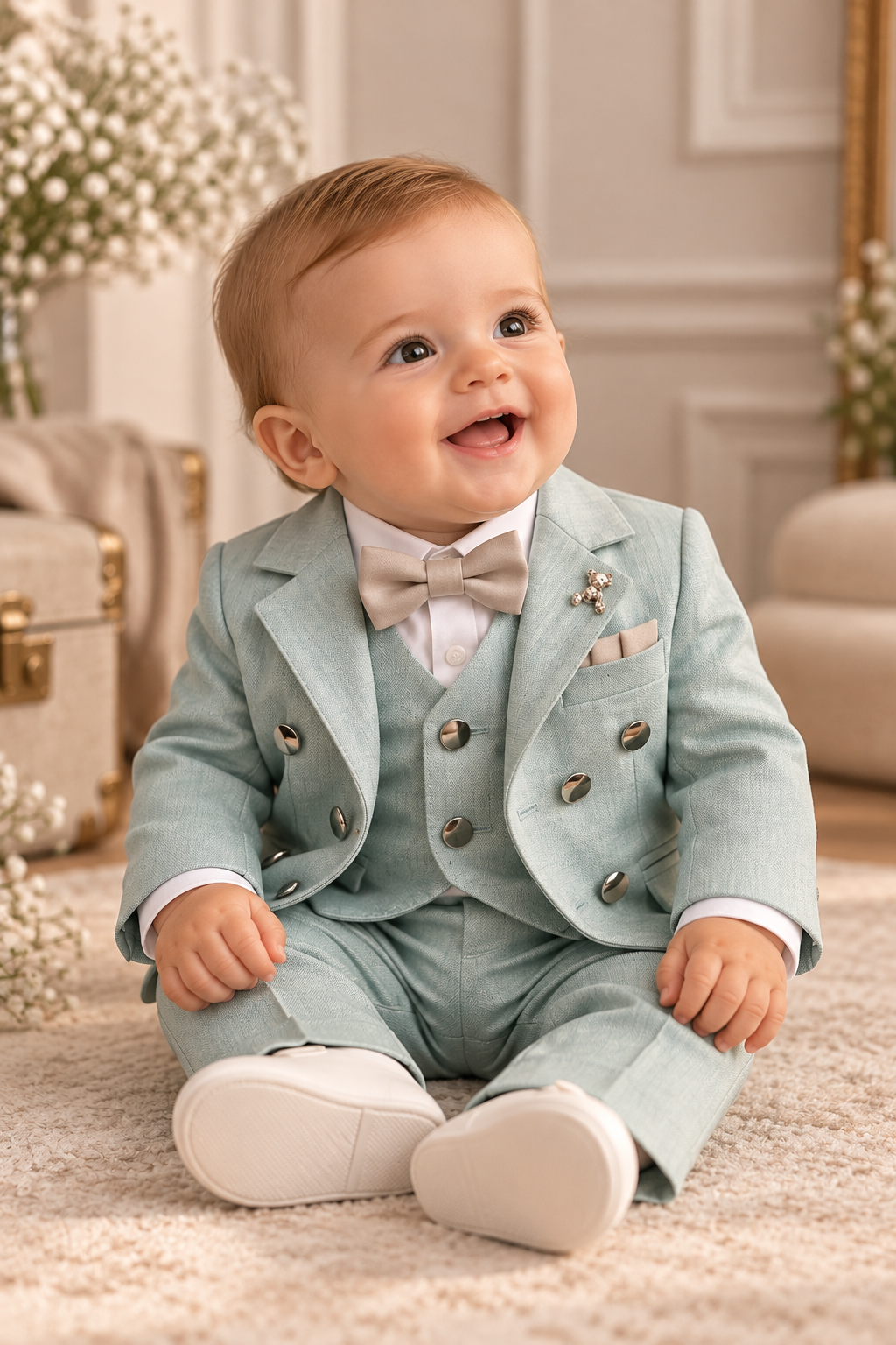 Costum de botez Alexei - imagine 2